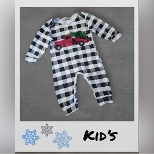 Winter/christmas Bodysuit, Kid's 0-3M